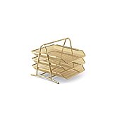 MAS 523 METAL PERFORE EVRAK RAFI GOLD 3LÜ - MAS