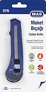 MAS 576 GENİŞ MAKET BIÇAĞI BİLİSTER 18mm - MAS