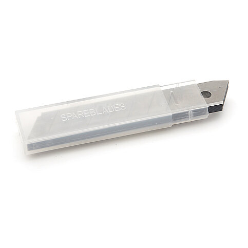 MAS 579 GENİŞ MAKET BIÇAĞI YEDEĞİ 18mm 10LU TÜP - 1