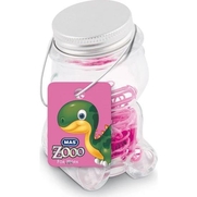 Mas 618 Zoo Ataş No:2 Pembe Cam Kavanoz - MAS