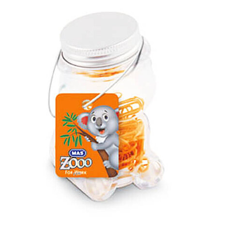 MAS 618 ZOO ATAŞ NO:2 TURUNCU CAM KAVANOZ - 1