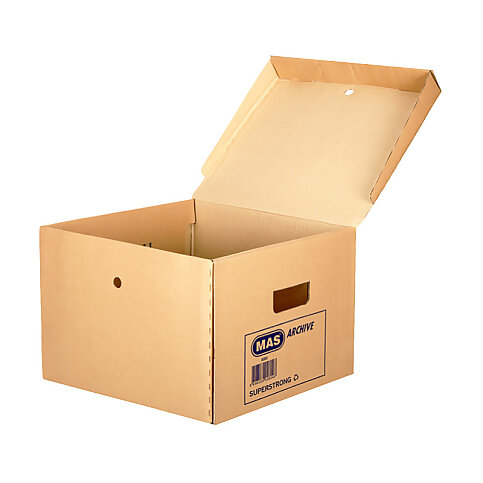 MAS 8203 KARTON ARŞİV KUTUSU 32x28x22cm - 1