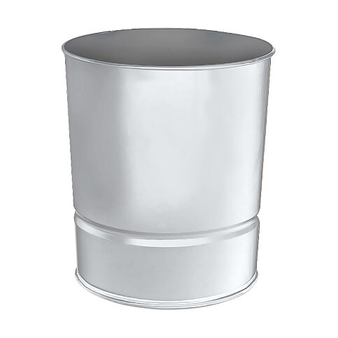 MAS 850 METAL ÇÖP KOVASI GRİ 10lt - 1