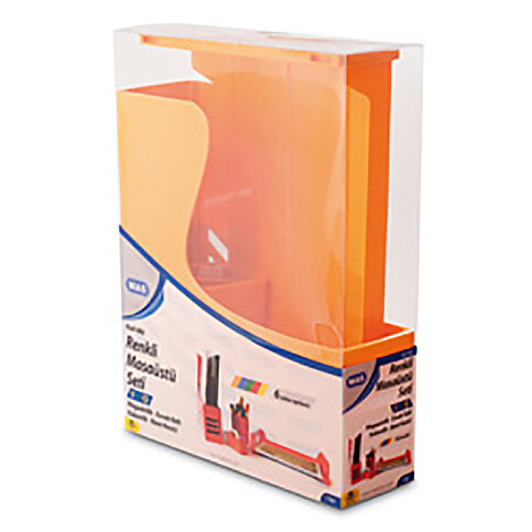 MAS 882 VİVİD PLASTİK MASA SETİ TURUNCU - 1