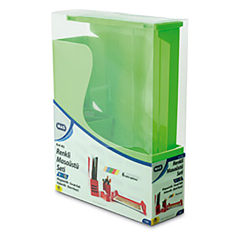 MAS 882 VİVİD PLASTİK MASA SETİ YEŞİL - 1