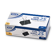 MAS 925 OMEGA ÇELİK KISKAÇ 25mm 12Lİ KUTU - MAS