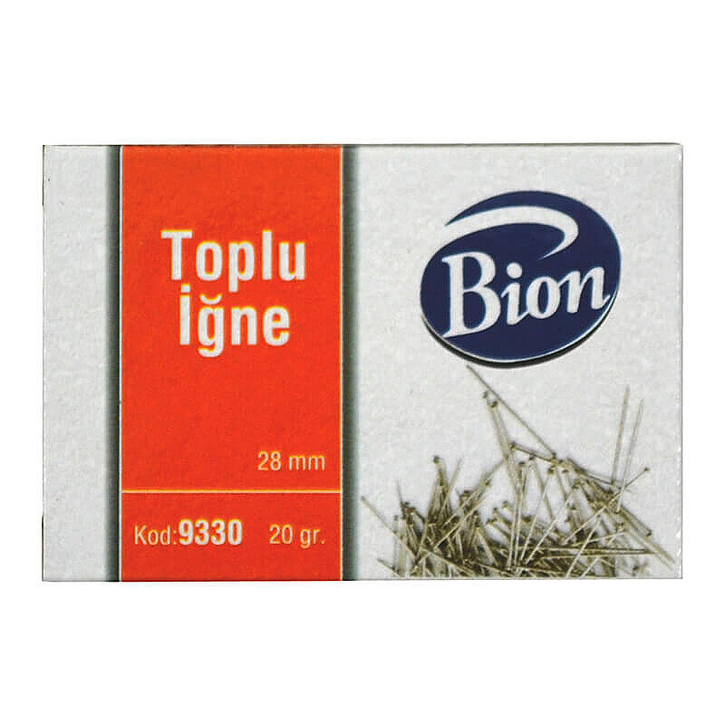 MAS 9330 BİON TOPLU İĞNE 28mm 20gr KUTU