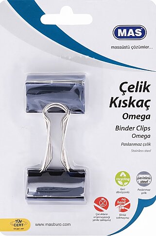 MAS 936 OMEGA ÇELİK KISKAÇ 41mm 2Lİ BLİSTER - 1