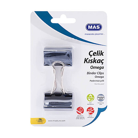 MAS 936 OMEGA ÇELİK KISKAÇ 41mm 2Lİ BLİSTER - 1