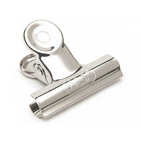 MAS 951 METAL KISKAÇ NO:4 BEYAZ 40mm 3LÜ BLİSTER - 2