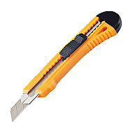 MAS 565 GENİŞ METAL AĞIZLI-YATAKLI PLASTİK GÖVDE MAKET BIÇAĞI 18mm - MAS