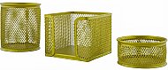MAS 9305 BİON METAL PERFORE MASA SETİ PREMİUM RENKLER 3LÜ (TEPSİDE) - MAS BİON