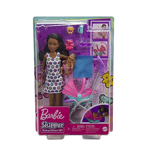 Mattel Barbie Bebek Bakıcılığı Oyun Seti (Fhy97) - 1
