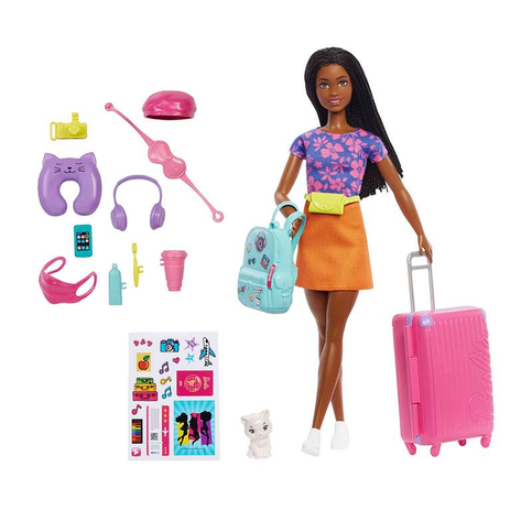 Mattel Barbie Broklyn Seyahatte Bebeği Ve Aksesuarlar (Hgx55) - 2