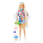 Mattel Barbie Extra Mavi Etekli Bebek 4 (Hdj45) - 6