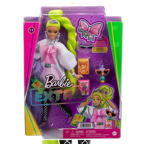 Mattel Barbie Neon Saçlı Bebek 4 (Hdj44) - 1