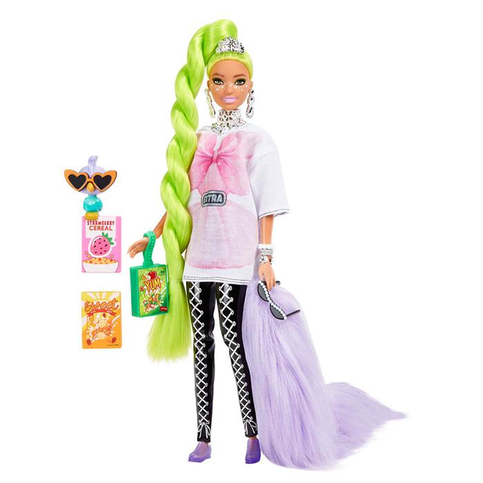Mattel Barbie Neon Saçlı Bebek 4 (Hdj44) - 2