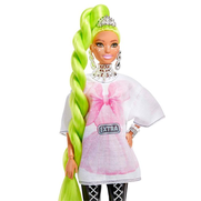 Mattel Barbie Neon Saçlı Bebek 4 (Hdj44) - 4