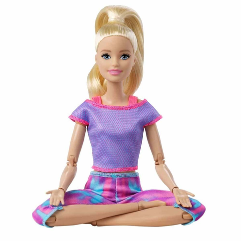 Mattel Barbie Sonsuz Hareket Bebeği Desenli (Gxf04) - 2