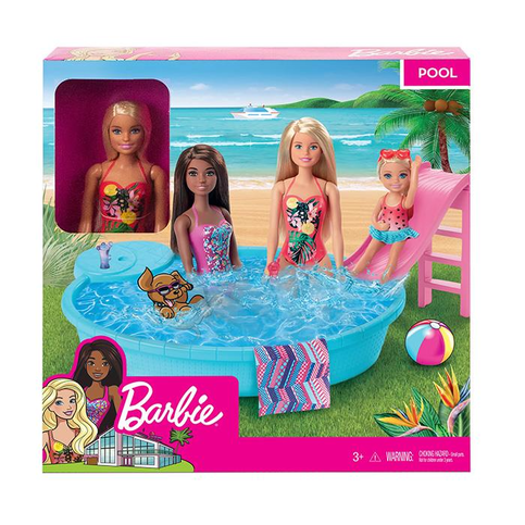 Mattel Barbie Ve Eğlenceli Havuzu (Ghl91) - 1