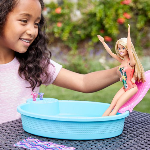Mattel Barbie Ve Eğlenceli Havuzu (Ghl91) - 2