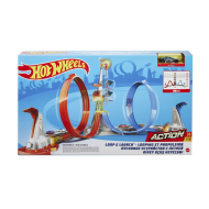 Mattel Hot Wheels Dikey Uçuş Heyecanı Yarış Seti 4 (Grw39) - 1