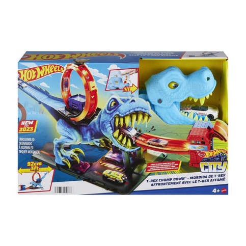 Mattel Hot Wheels Dinozor İle Mücadele Oyun Seti 2 (Hkx42) - 3