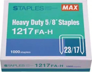 Max 1217Fa-H Zımba Teli No:23/17 Tekli Kutu - MAX