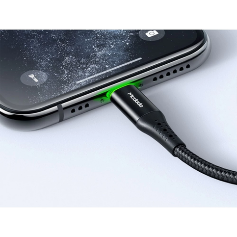 Mcdodo Ca-7360 Auto Power Off Pro Type-C To İphone Pd Data Kablosu 1.2M Siyah 3A - 7