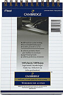 MEAD CAMBRİDGE SPİRALLİ BEYAZ BLOKNOT A5 ÇİZGİLİ 140 YAPRAK (M-143848) - MEAD