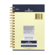 Mead Cambridge Spiralli Sarı Bloknot A6 Çizgili 70 Yaprak (145434) - MEAD