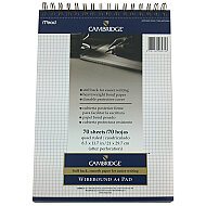 MEAD CAMBRİDGE SPİRALLİ BEYAZ BLOKNOT A4 KARELİ 70 YAPRAK (M-259882) - MEAD