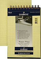 MEAD CAMBRİDGE SPİRALLİ SARI BLOKNOT A5 KARELİ 70 YAPRAK (M-253852) - MEAD
