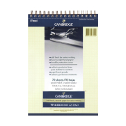 Mead Cambridge Spiralli Sarı Bloknot A5 Kareli 70 Yaprak (253852) - MEAD