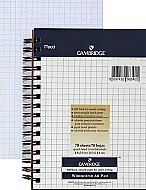 MEAD CAMBRİDGE SPİRALLİ BEYAZ BLOKNOT A6 KARELİ 70 YAPRAK (M-245433) - MEAD