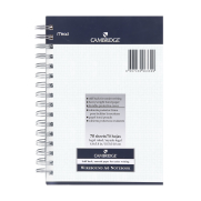 Mead Cambridge Spiralli Beyaz Bloknot A6 Kareli 70 Yaprak (245433) - MEAD