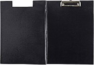 MEDYEN KAPAKLI PVC SEKRETERLİK A4 SİYAH - MEDYEN