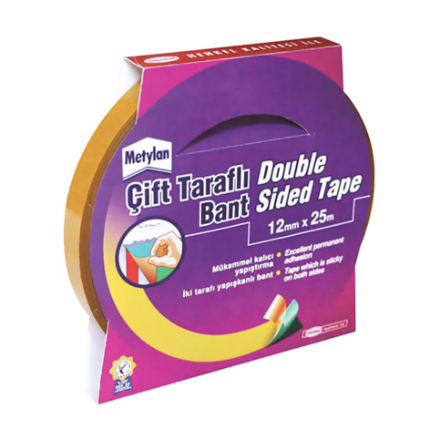 Pattex Çift Taraflı Bant 12mmx25m (1870841) - 1