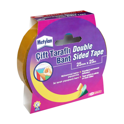 Pattex Çift Taraflı Bant 25mmx25m (1871244) - 1