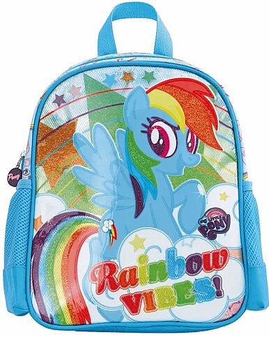 MİKRO 5222 PONY ANAOKULU ÇANTASI MONO UP RAİNBOW - 1
