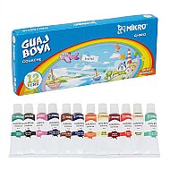 MİKRO GJ-9012 GUAJ BOYA 12 RENKx9ml - MİKRO