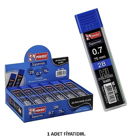 MİKRO M-700 KALEM UCU 07 2B 75mm - 1