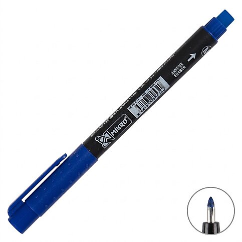 MİKRO MK-419 ASETAT-CD KALEMİ M MAVİ - 1