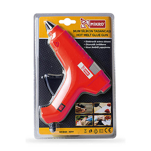 MİKRO MK-840 SİLİKON TABANCASI 40W - 2