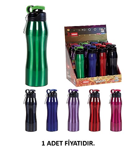 MİKRO MT-2627-12 ÇELİK MATARA 750ml - 1
