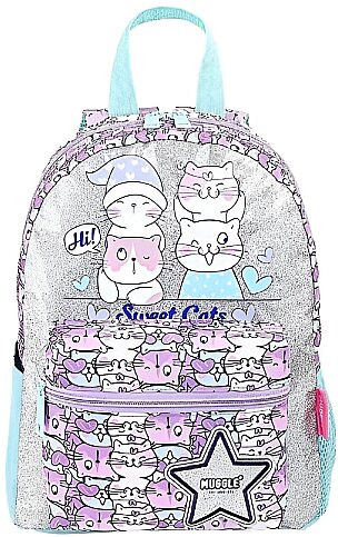 MİKRO MU-9064 MUGGLE ANAOKULU ÇANTASI MEOW - 1