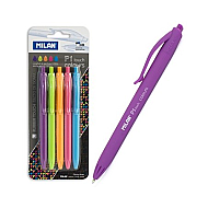 MİLAN BWM10303 TOUCH COLORS TÜKENMEZ KALEM 5 RENK BLİSTER - MİLAN