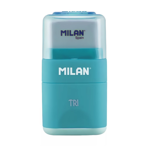 Milan 4700116 Tri Hazneli Silgili Kalemtraş (15321044700116) - 4