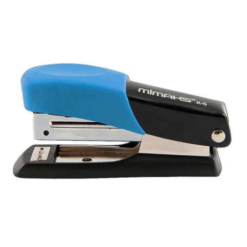 Mimaks Bükü X-5 Mini Zımba Makinesi No:10 Mavi - 1