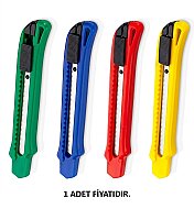 MİMAKS C-1 DAR MAKET BIÇAĞI PLASTİK 9mm - MİMAKS